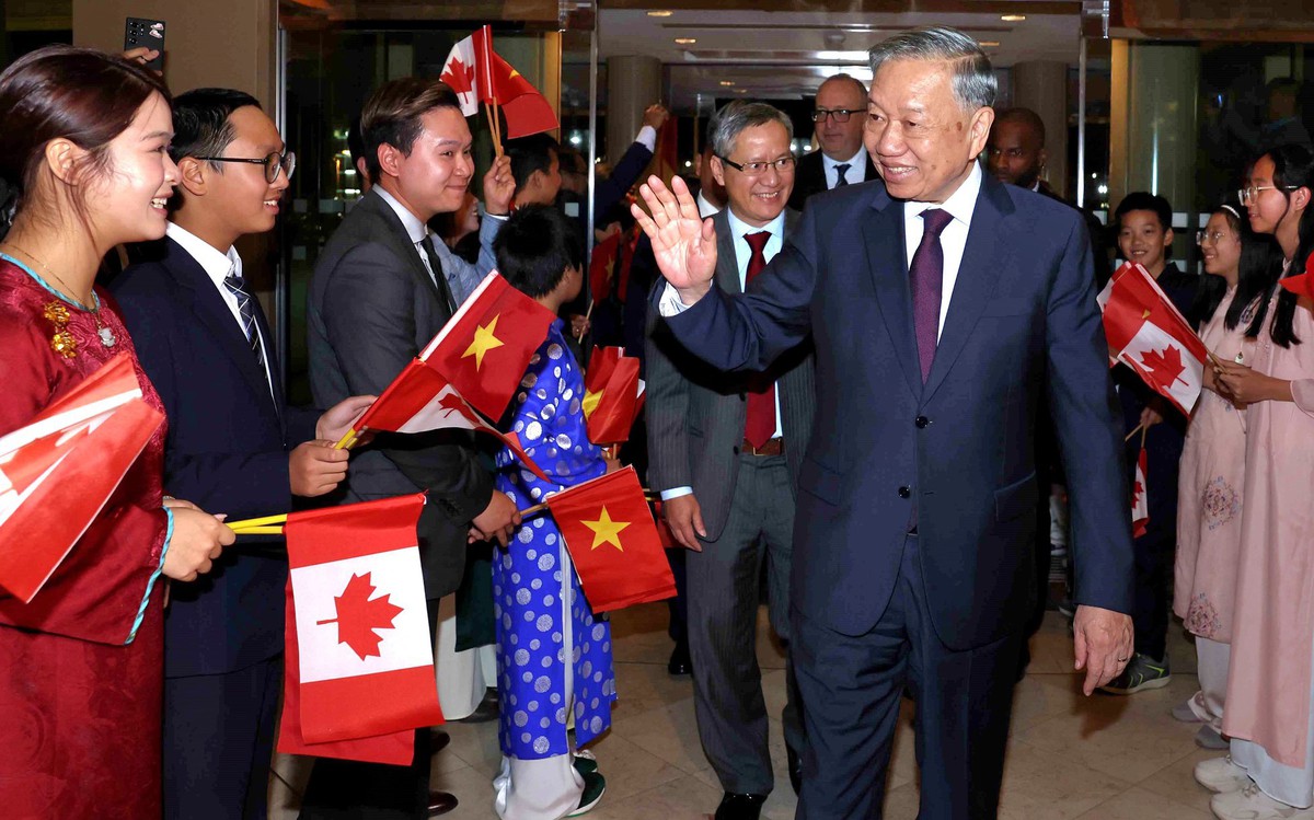 Tổng Bí thư, Chủ tịch nước Tô Lâm đến Canada, bắt đầu chuyến thăm lịch sử