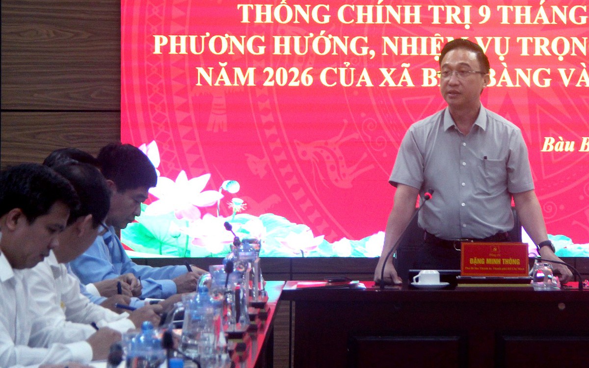 Phó bí thư Thành ủy TP.HCM: Bàu Bàng từ xã thành phường phải gắn nâng chất lượng quản lý