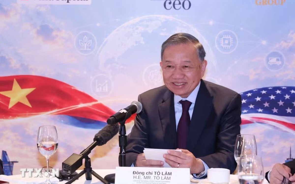 Tổng Bí thư, Chủ tịch nước Tô Lâm kỳ vọng gì ở các doanh nghiệp, quỹ đầu tư và định chế tài chính Mỹ?