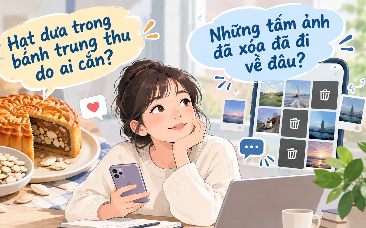 Những câu hỏi vô tri nhưng hot: Hạt dưa trong bánh trung thu do ai cắn