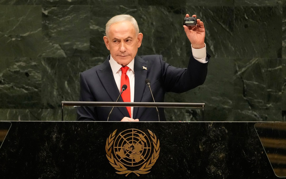 Ông Netanyahu mang ‘máy nhắn tin tử thần’ tới Liên hợp quốc