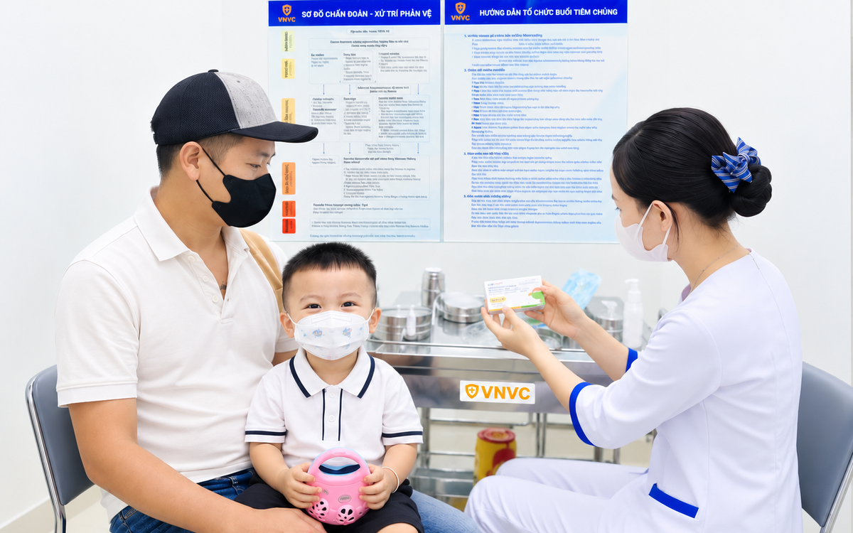 Gần 25.000 trẻ Việt Nam đã tiêm vắc xin phòng tay chân miệng tại VNVC