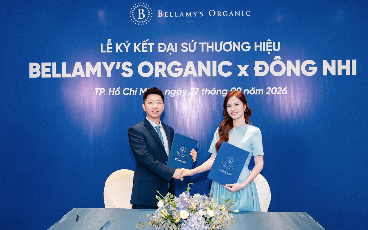 Đông Nhi trở thành Đại sứ thương hiệu của Bellamy's Organic tại Việt Nam