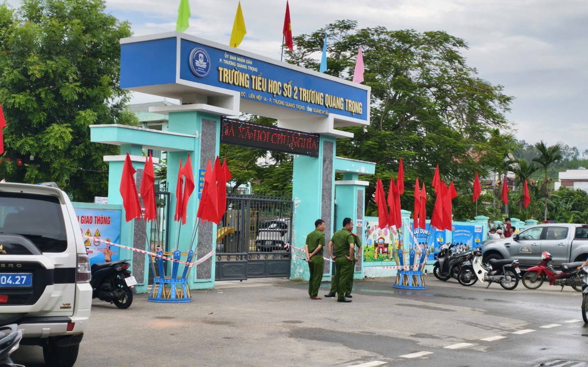 Công an thông tin về vụ thầy hiệu phó tử vong sau đám cháy ở trường tiểu học