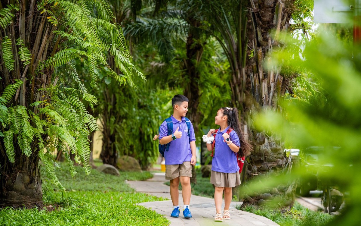 Khi đường đến trường trở thành một phần của tuổi thơ xanh