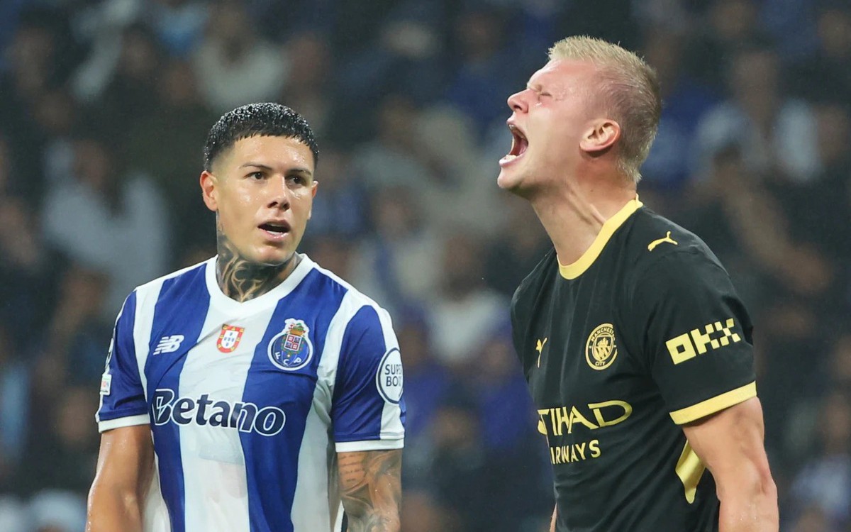 Haaland san bằng kỷ lục ghi bàn nhiều nhất cho Man City tại Champions League