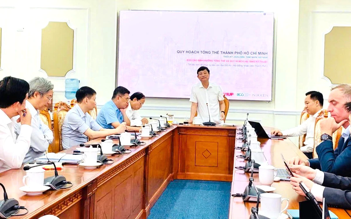 Khảo sát công tác lập quy hoạch tổng thể TP.HCM thời kỳ 2025-2050, tầm nhìn 100 năm