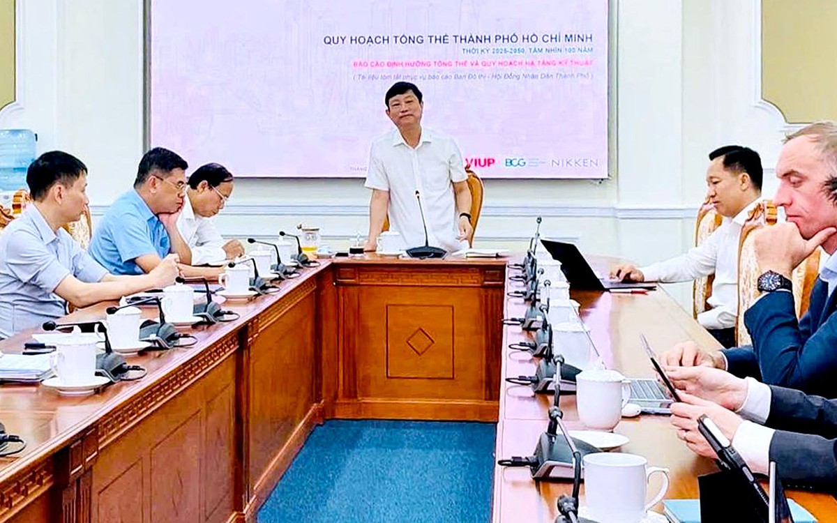 Khảo sát công tác lập quy hoạch tổng thể TP.HCM thời kỳ 2025-2050, tầm nhìn 100 năm