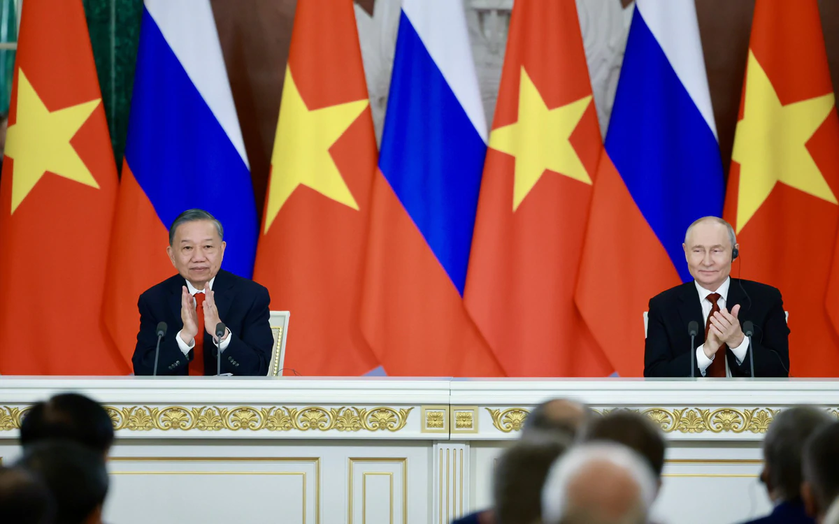 Tổng Bí thư, Chủ tịch nước Tô Lâm hội đàm với Tổng thống Nga Vladimir Putin