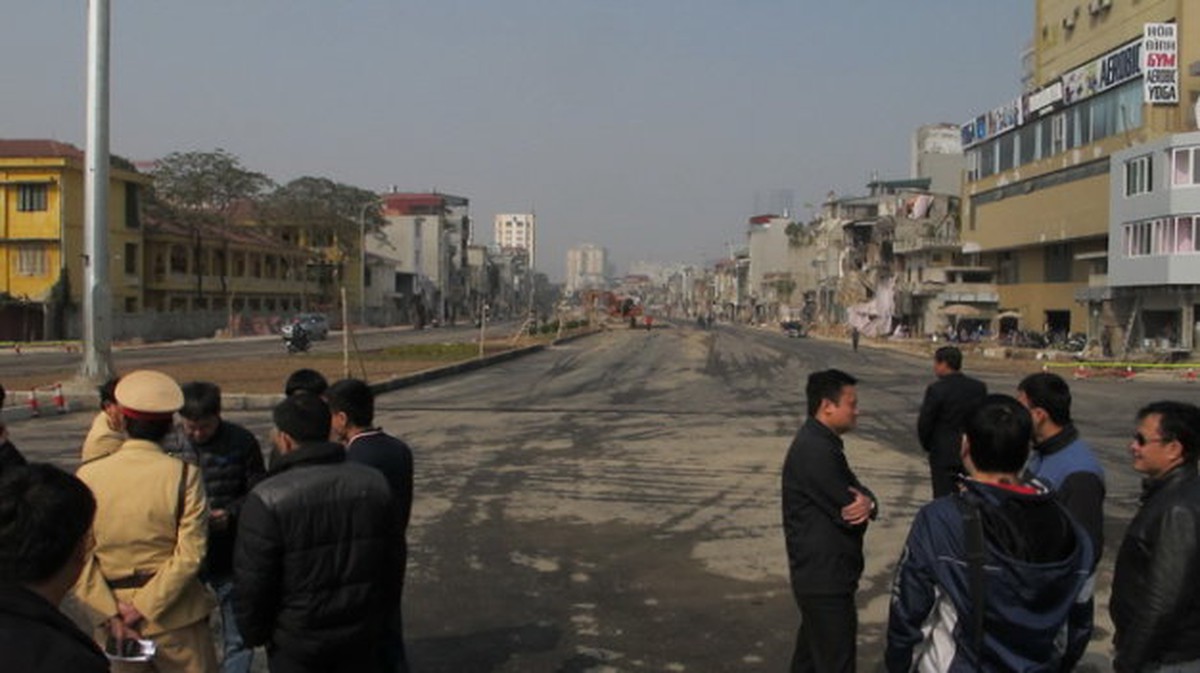 Chiều nay 31-12 thông xe kỹ thuật con đường đắt nhất Thủ đô