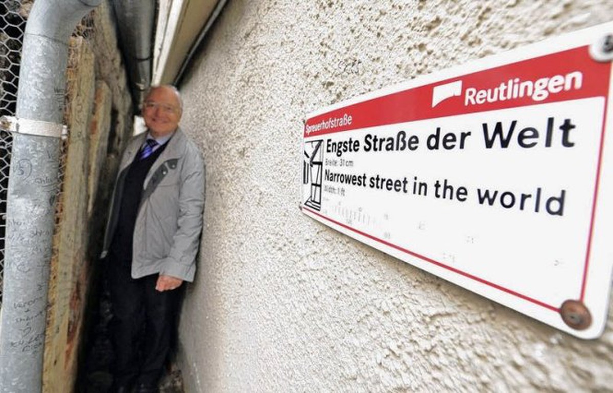 Khám phá những con phố hẹp nhất thế giới