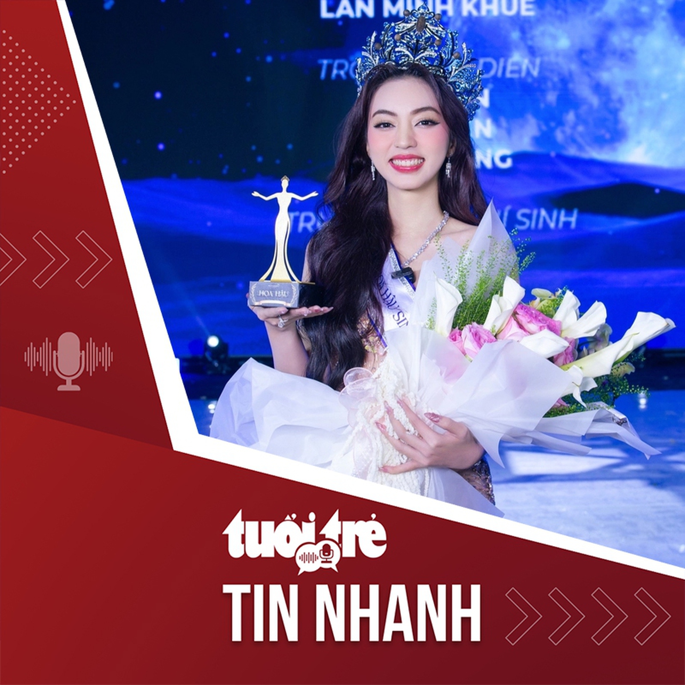 Tin tức tối 26-10: Hoàng Ngọc Như đăng quang Hoa hậu sinh viên 2025 Tin tức tối 26-10: Hoàng Ngọc Như đăng quang Hoa hậu sinh viên 2025