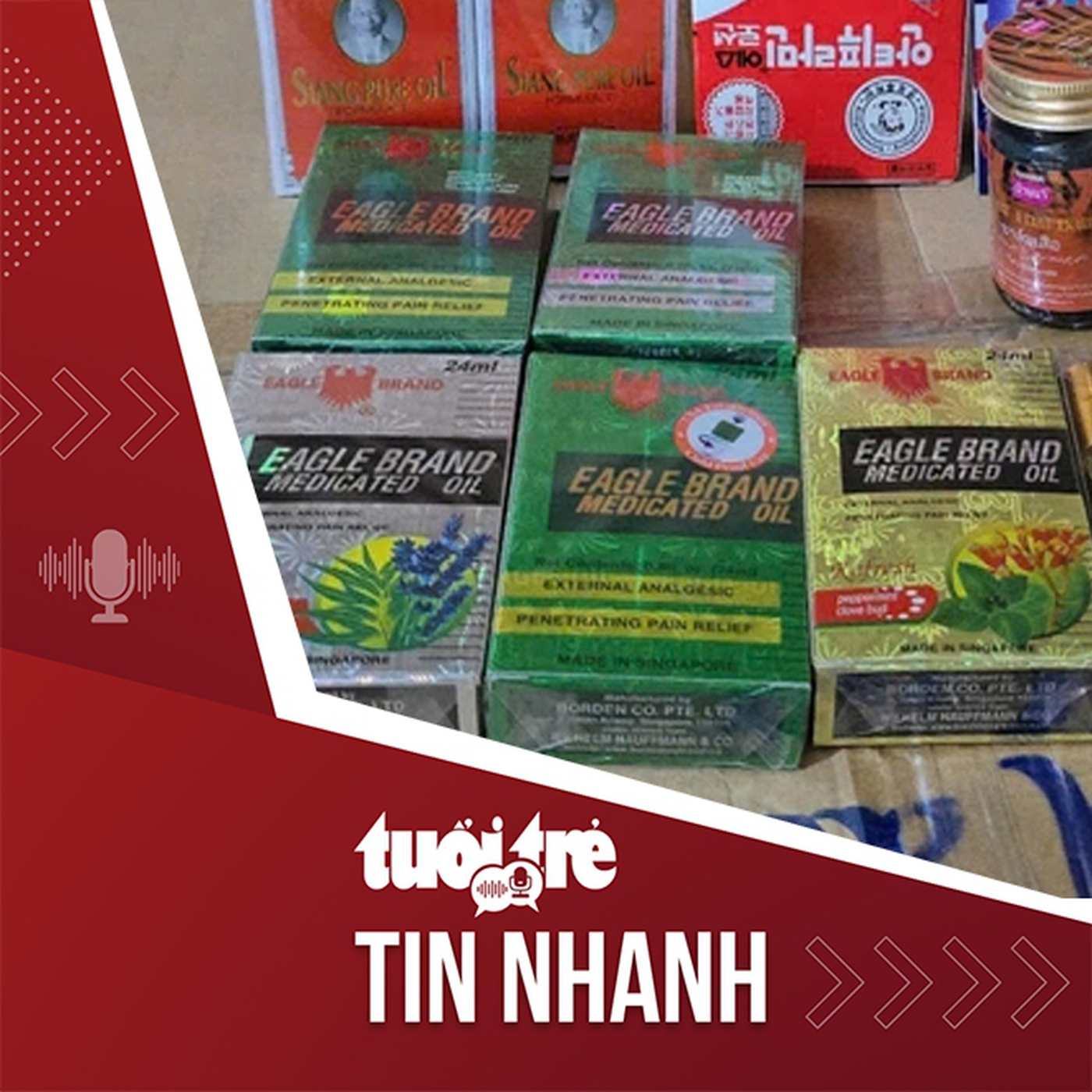 Tin tức tối 1-7: Bắt cặp vợ chồng giám đốc sản xuất 70.000 chai 'dầu gió con ó' giả