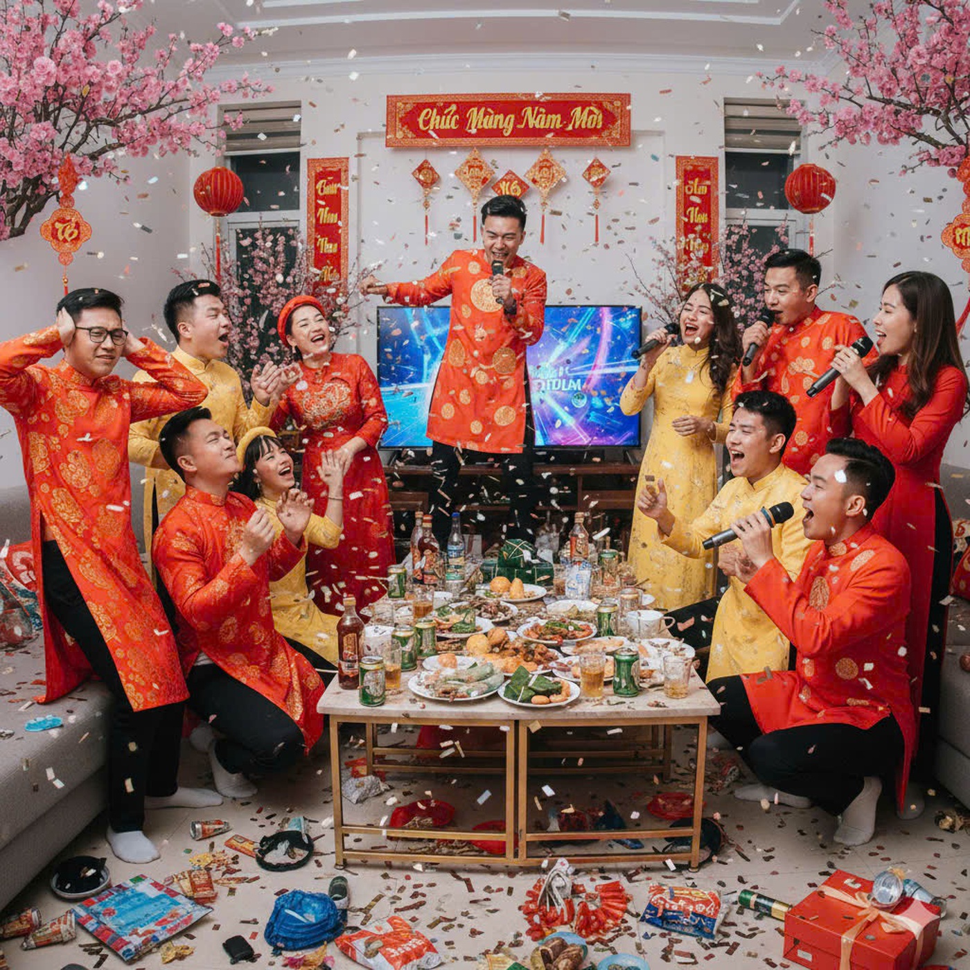 Karaoke ngày Tết: Vui nhưng đừng làm phiền nhau!