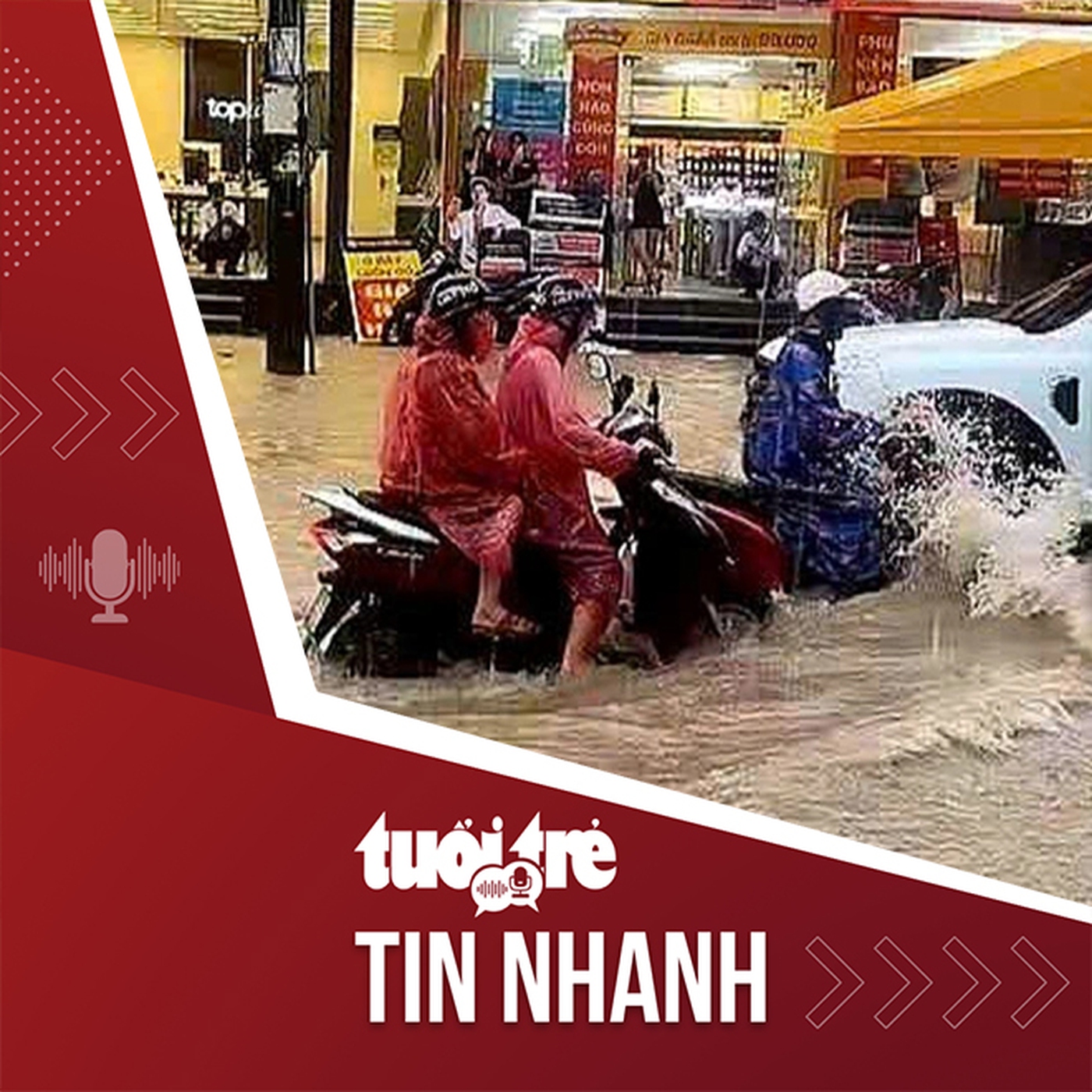 Tin tức tối 24-7: Mưa lớn khiến đường phố Phú Quốc ngập, nhiều xe chết máy