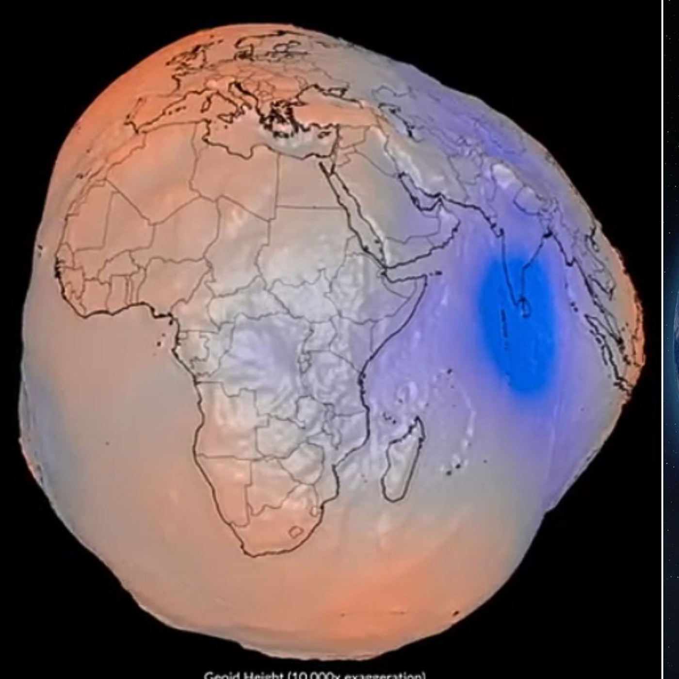 Xôn xao hình ảnh Trái đất méo như 'củ khoai tây', NASA nói gì?