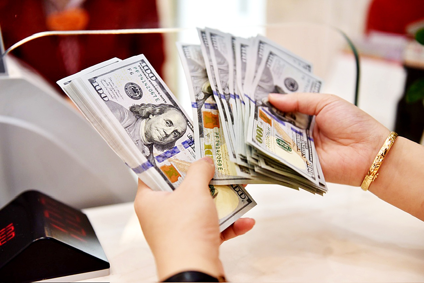 VNDirect dự báo giá USD/VND sẽ dao động trong khoảng 24.200 - 24.400 đồng trong những tuần cuối năm nay - Ảnh: NGỌC PHƯỢNG