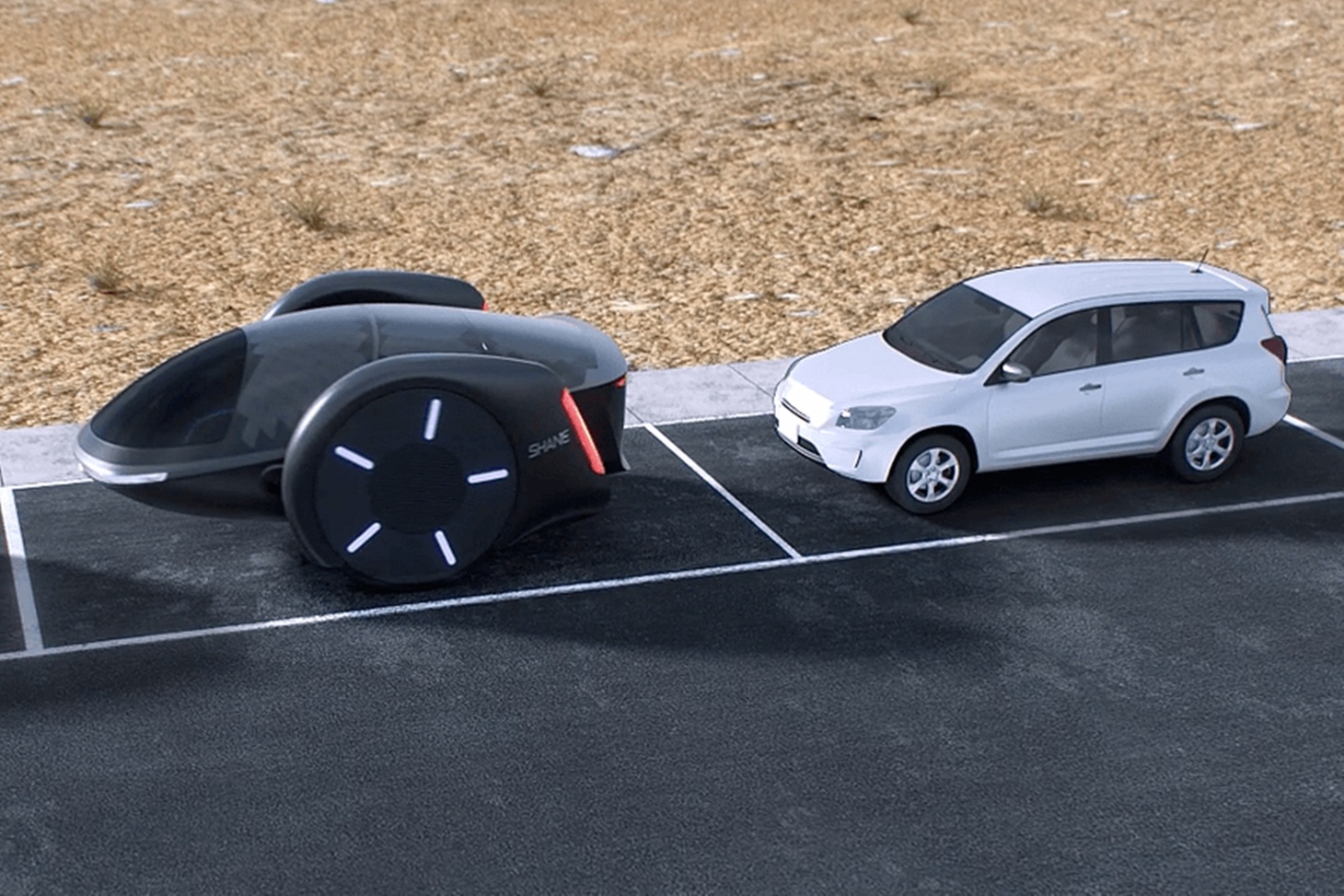 Xe cũng có "phanh tái sinh" để bổ sung thêm năng lượng cho pin như ô tô điện bình thường - Ảnh: Shift