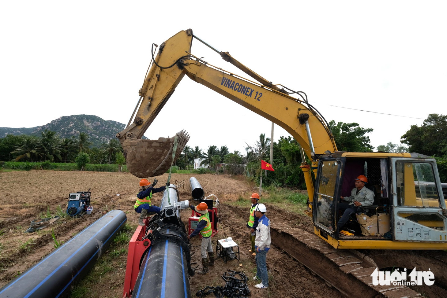 Từ mô hình Tuấn Tú thoát nghèo, Ninh Thuận xác định đầu tư mạnh vào thủy lợi để thúc đẩy thoát nghèo bền vững - Ảnh: M.V.