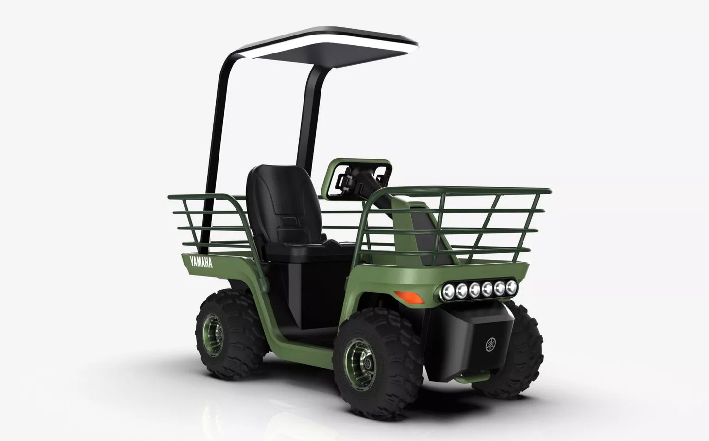 Trong khi đó, một mẫu xe địa hình khác là Concept 451 lại được thiết kế cho công việc đồng áng, kéo theo được rơ-moóc nặng - Ảnh: Yamaha