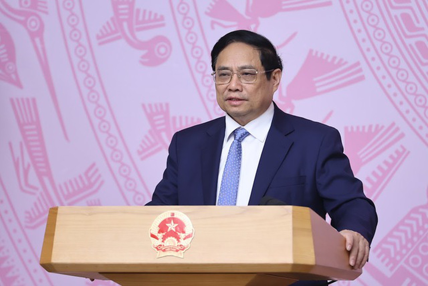 Thủ tướng Phạm Minh Chính phát biểu khai mạc hội nghị - Ảnh: VGP