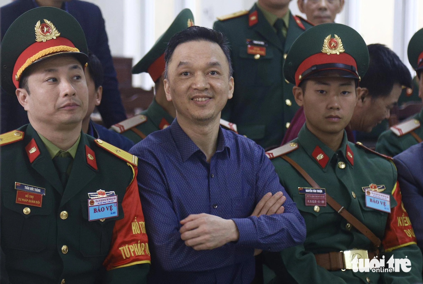 Bị cáo Hồ Anh Sơn tại phiên tòa ngày 29-12