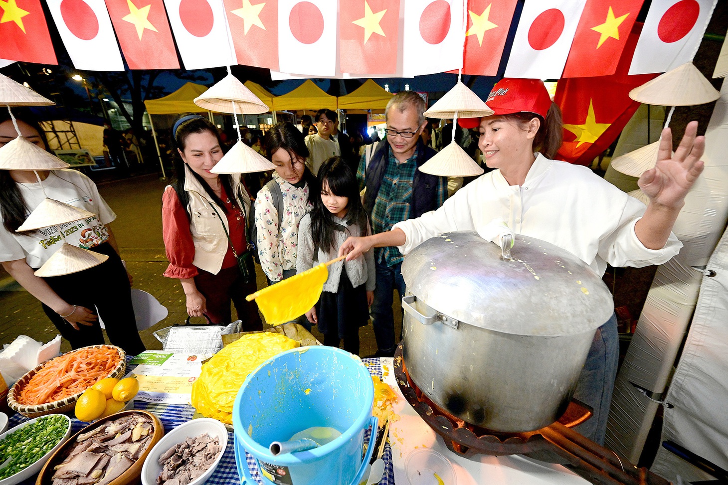 Festival phở Việt Nam tại Nhật Bản tháng 10-2023 - Ảnh: Q.Đ.