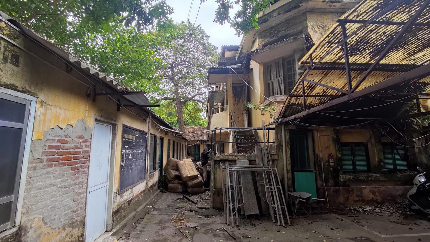 Một góc Hãng Phim truyện Việt Nam - "cánh chim đầu đàn" của điện ảnh cách mạng Việt Nam - hiện tại - Ảnh: Nghệ sĩ VFS cung cấp