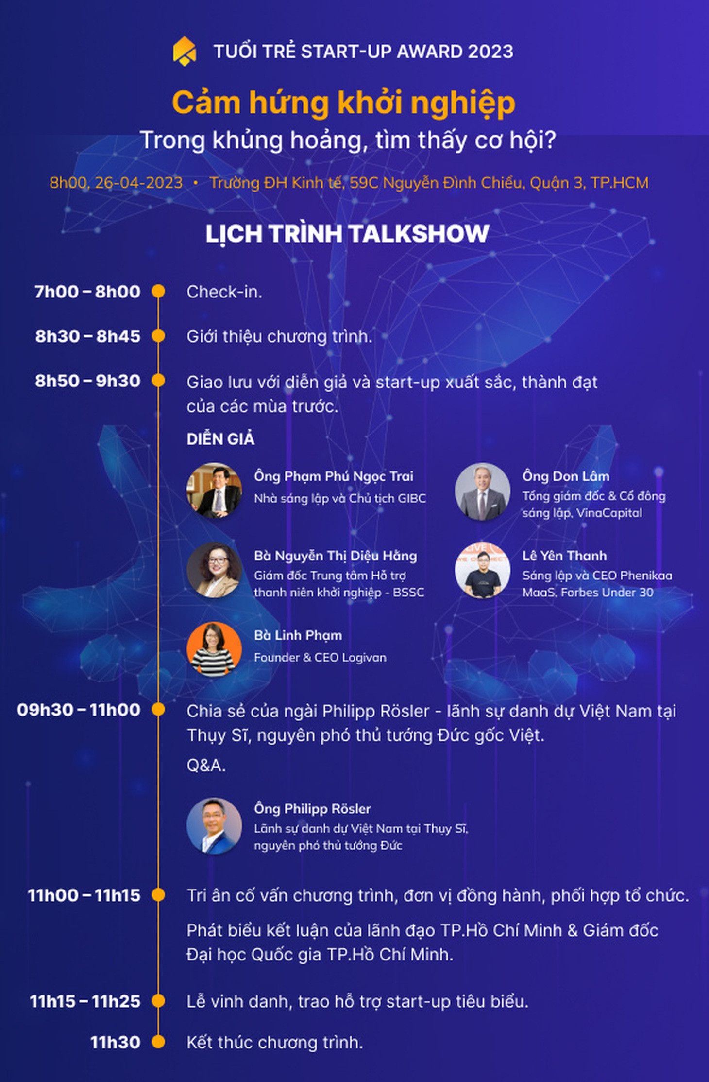 Có gì ở talkshow Cảm hứng khởi nghiệp đáng mong chờ nhất của Tuổi Trẻ Start-Up Award? - Ảnh 4.