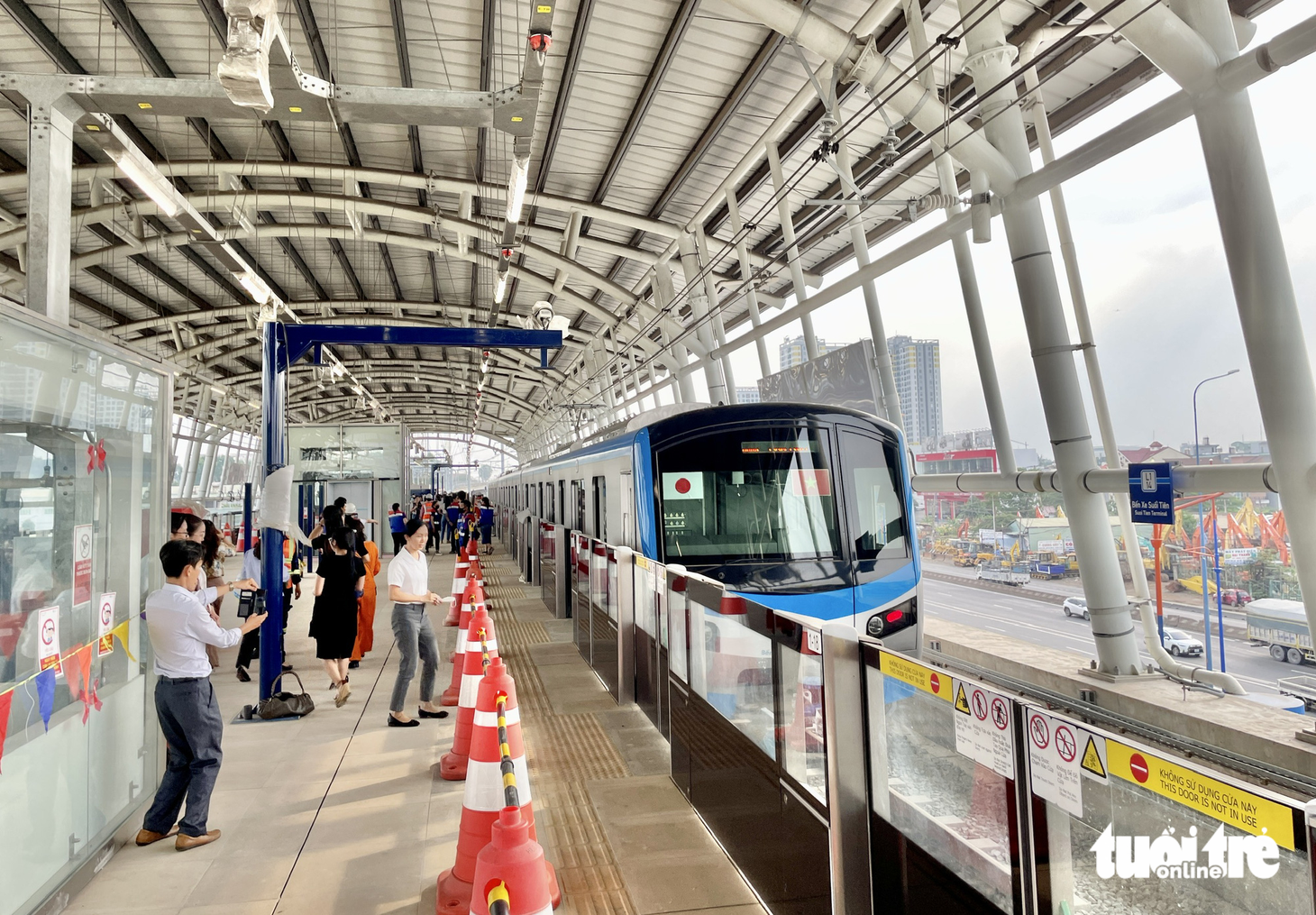 Tàu metro số 1 chạy thử nghiệm vận tốc 50km/h - Ảnh 3.
