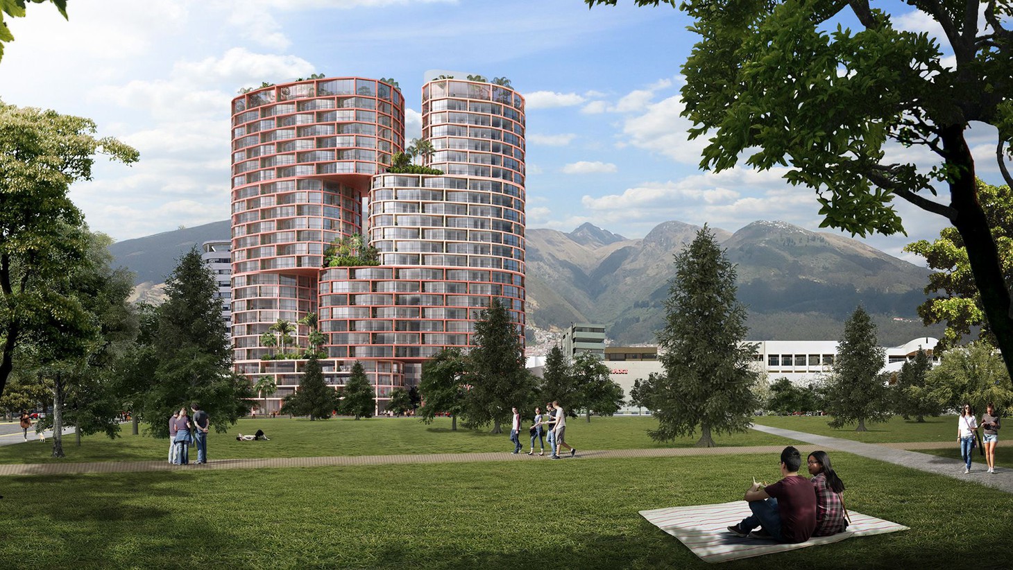 Khu phức hợp EPIQ, thủ đô Quito, Ecuador - Ảnh: BJARKE INGELS