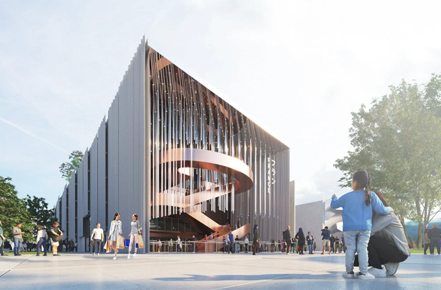 Khu trưng bày Pháp tại Expo Osaka 2025 - Ảnh: COLDEFY