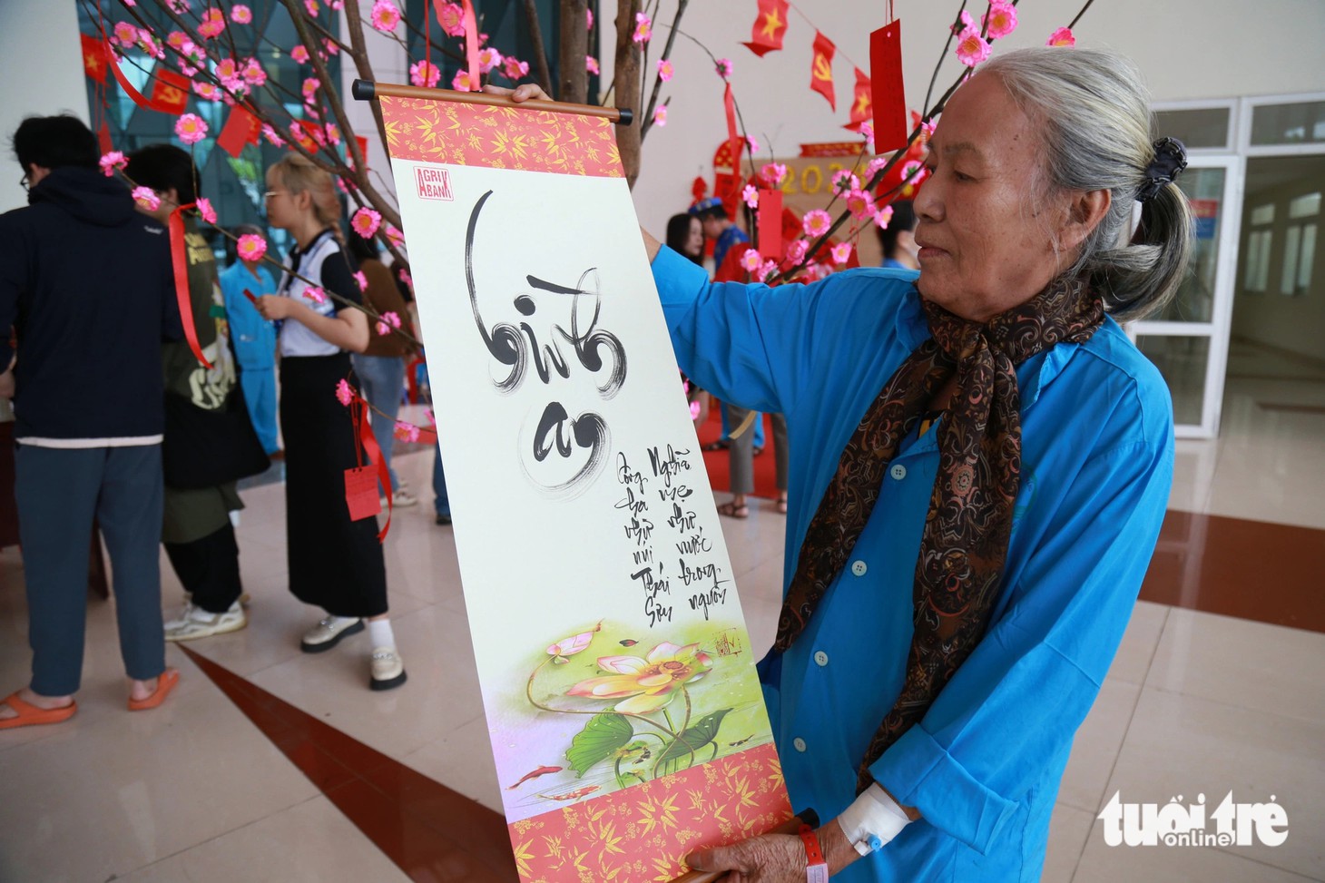 "Sức khỏe", "bình an" là những gì bệnh nhân K mong cầu - Ảnh: ĐOÀN NHẠN