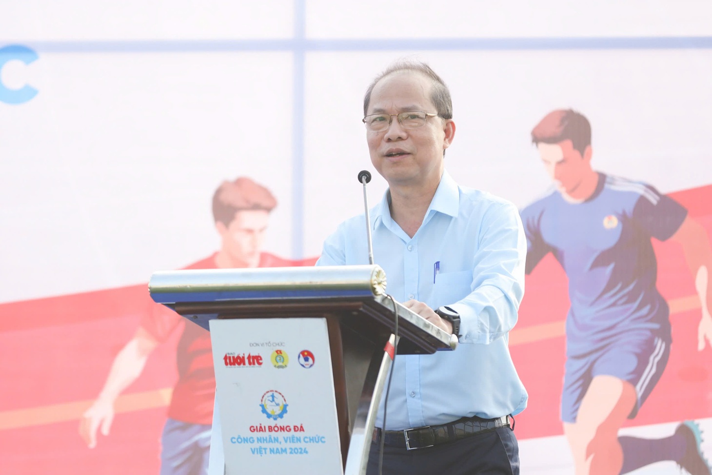 Khai mạc vòng loại khu vực Bắc Ninh Giải bóng đá công nhân, viên chức Việt Nam 2024 - Ảnh 3.