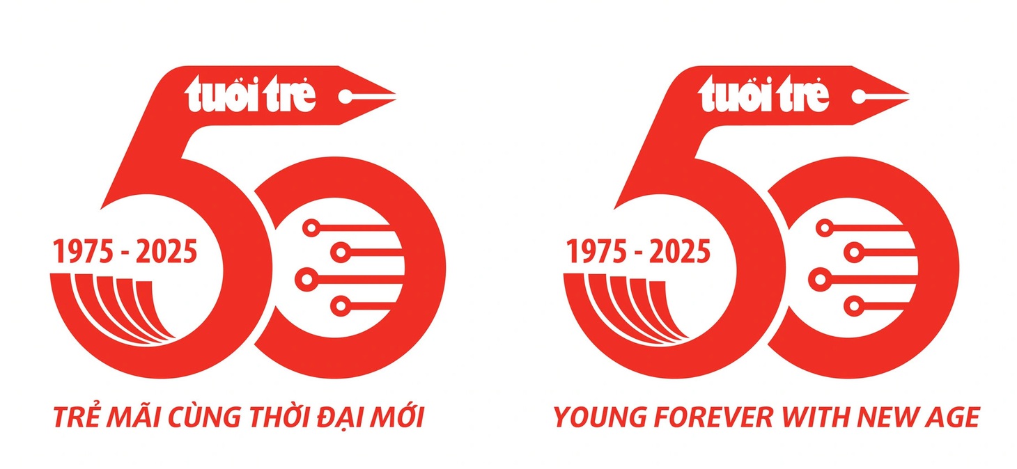 Nhiều thiết kế logo, ý tưởng slogan độc đáo nhân 50 năm thành lập báo Tuổi Trẻ - Ảnh 3.