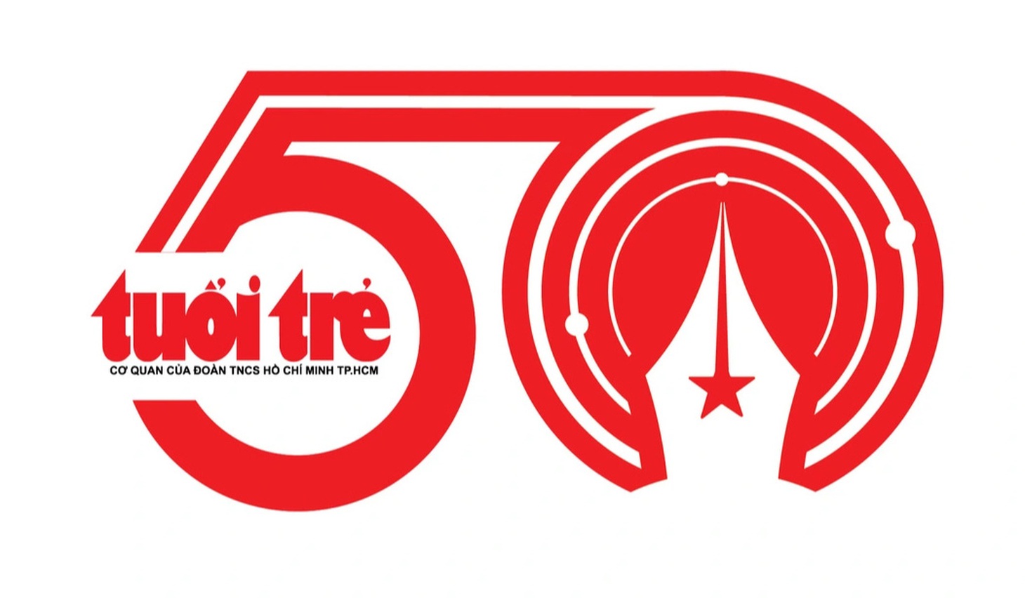 Ngắm logo, ý tưởng slogan kỷ niệm nhân 50 năm thành lập báo Tuổi Trẻ - Ảnh 7.