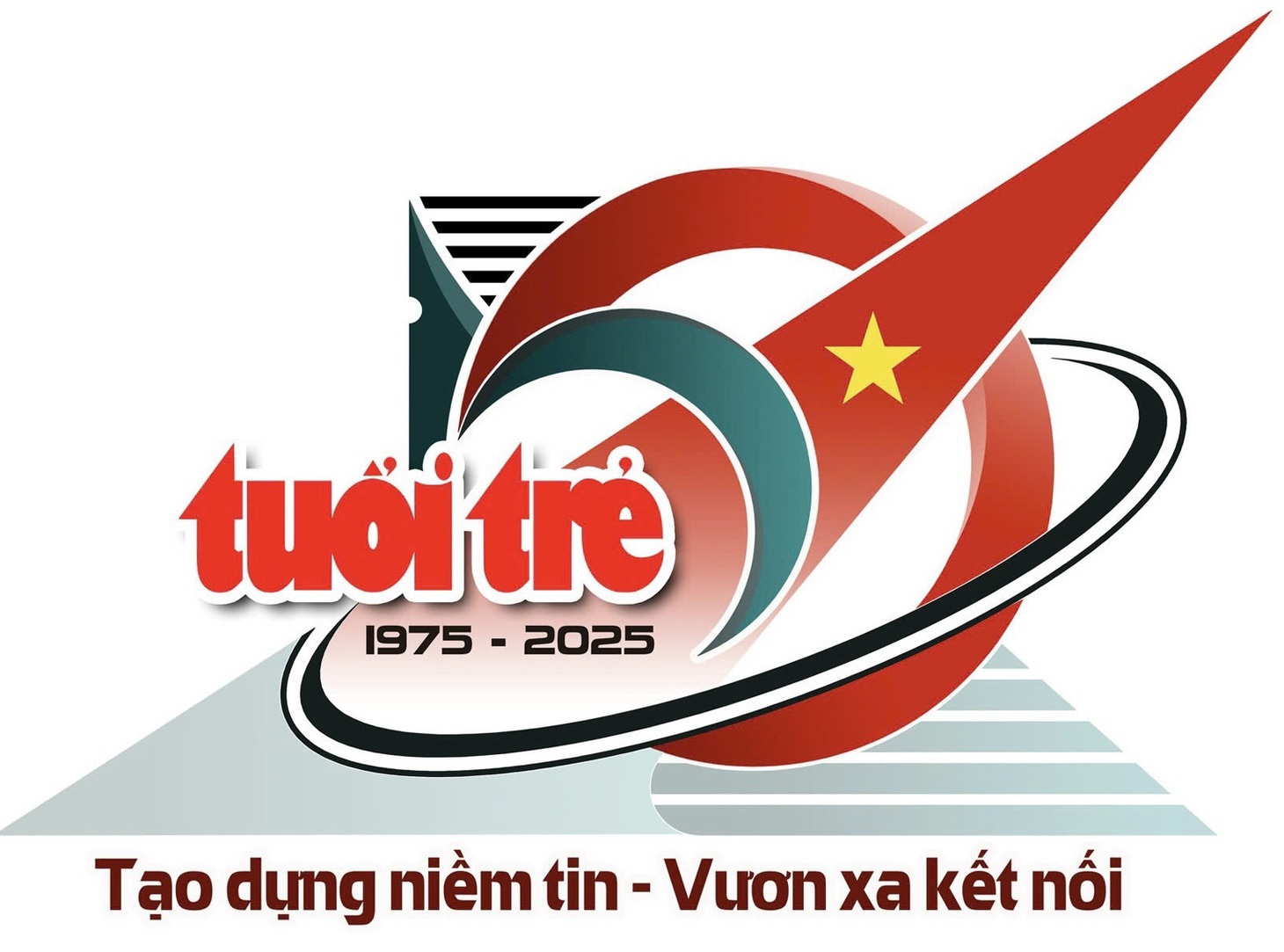 Ngắm thiết kế logo, ý tưởng slogan bạn đọc gửi báo Tuổi Trẻ nhân kỷ niệm 50 năm thành lập - Ảnh 5.