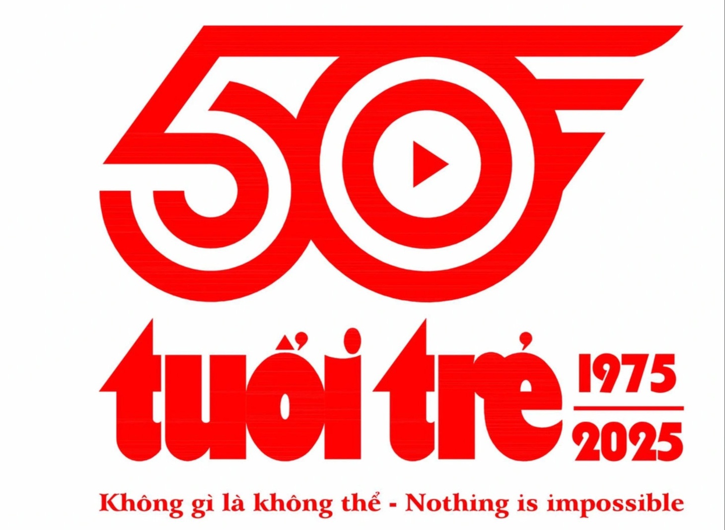 Ngắm thiết kế logo, ý tưởng slogan bạn đọc gửi báo Tuổi Trẻ nhân kỷ niệm 50 năm thành lập - Ảnh 1.