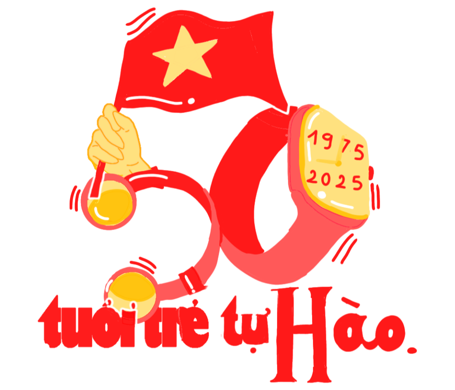 Thiết kế logo, ý tưởng slogan bạn đọc gửi báo Tuổi Trẻ nhân kỷ niệm 50 năm thành lập - Ảnh 11.
