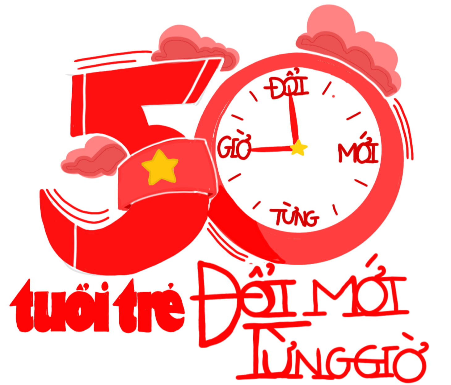 Thiết kế logo, ý tưởng slogan bạn đọc gửi báo Tuổi Trẻ nhân kỷ niệm 50 năm thành lập - Ảnh 12.