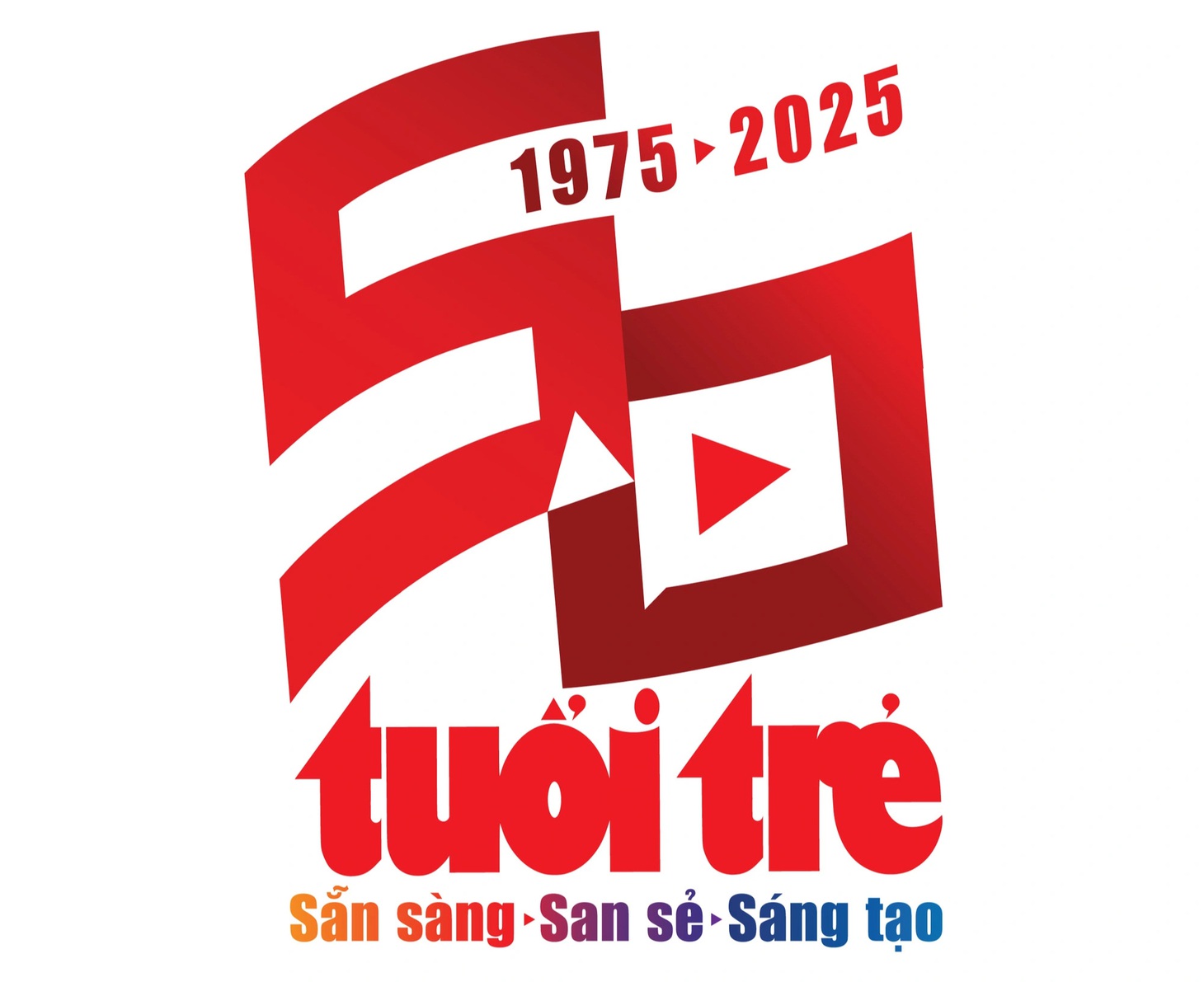 Những thiết kế logo, ý tưởng slogan sáng tạo kỷ niệm 50 năm thành lập báo Tuổi Trẻ - Ảnh 18.