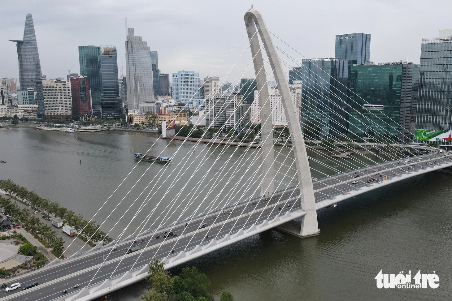 Cầu Ba Son sẽ có hệ thống chiếu sáng mỹ thuật vào Tết dương lịch 2025 - Ảnh 1.