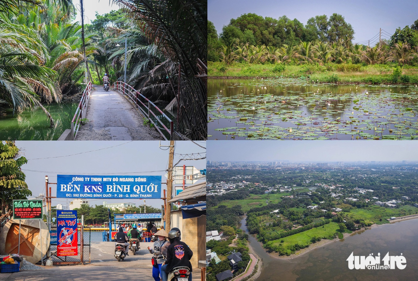 Thanh Đa còn những khu vực rất hoang sơ, thậm chí không có lối vào, chỉ được nhìn thấy khi đi bằng đường thủy