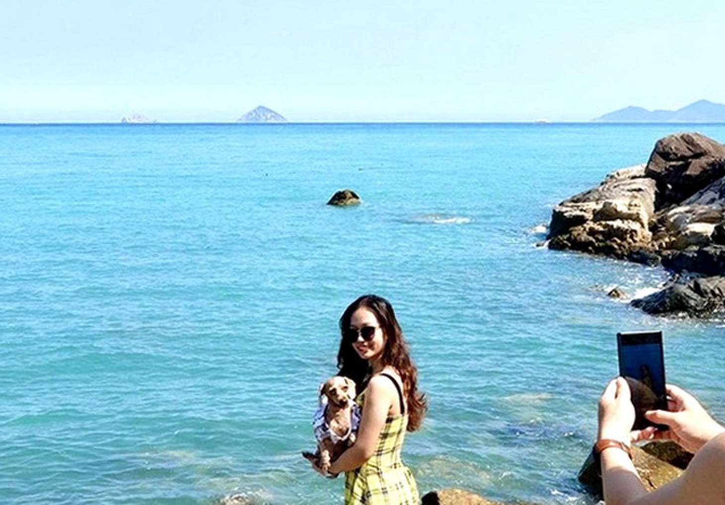 Trốn nóng, du khách