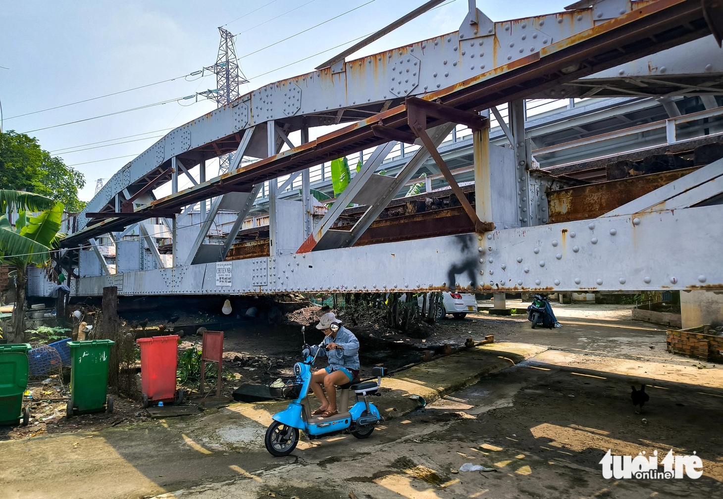 Ngắm hai nhịp cầu sắt Bình Lợi 122 tuổi vừa được TP.HCM tiếp nhận bảo tồn - Ảnh 6.