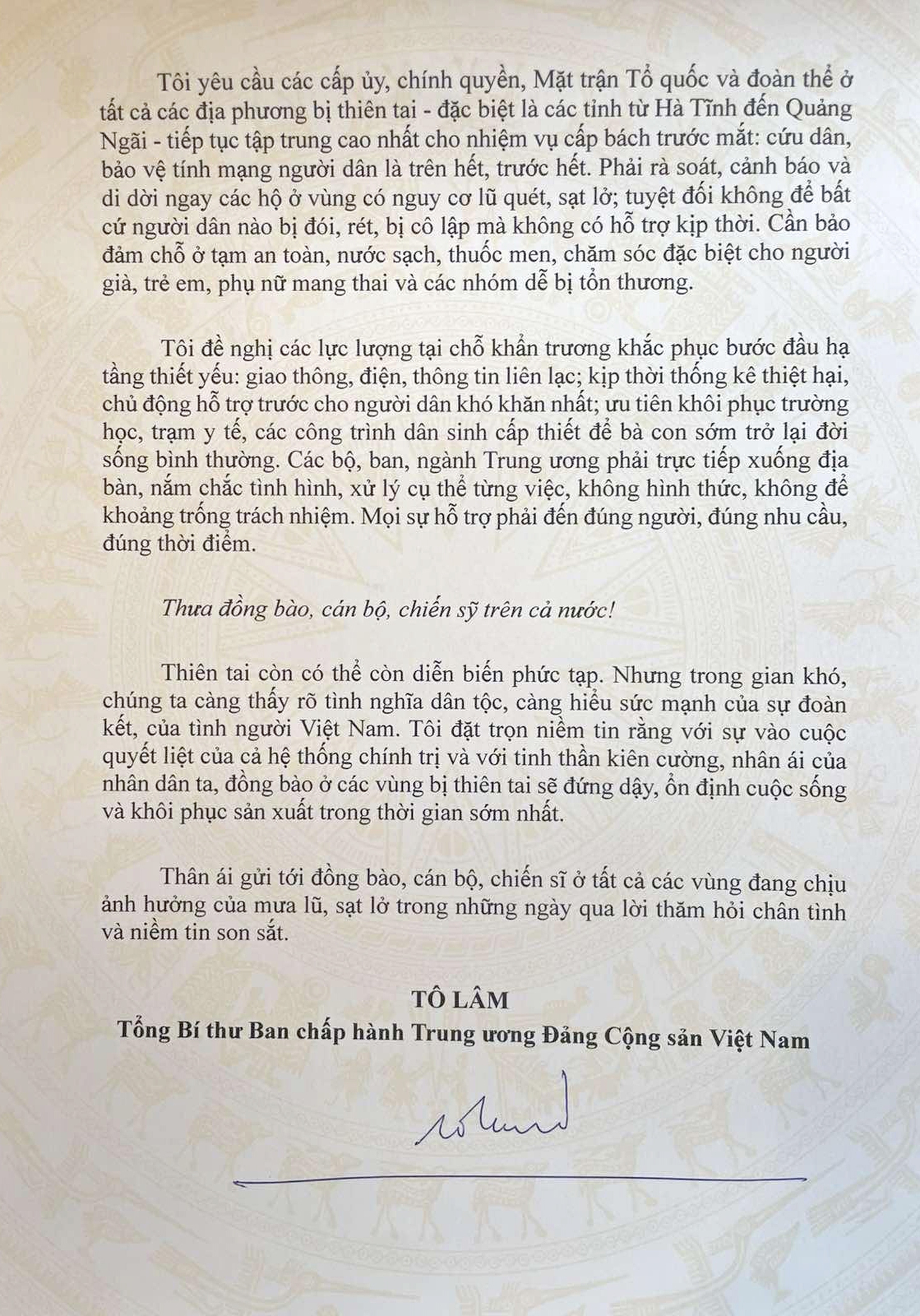 Tổng Bí thư Tô Lâm - Ảnh 2.