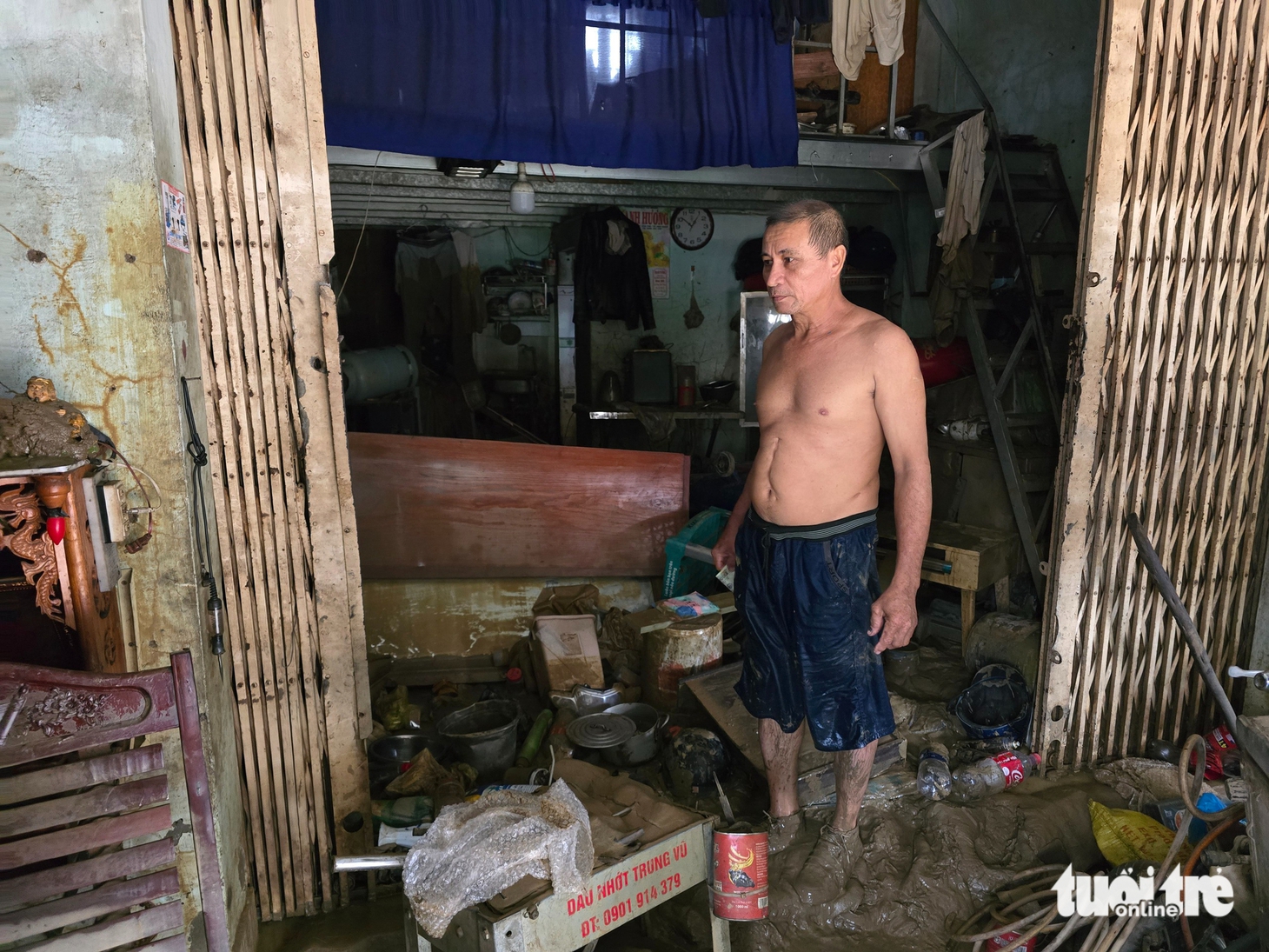 Cụ bà 85 tuổi vùng lũ Bắc Nha Trang: 'Lũ lên rất nhanh, tài sản bị cuốn trôi hết rồi' - Ảnh 5.