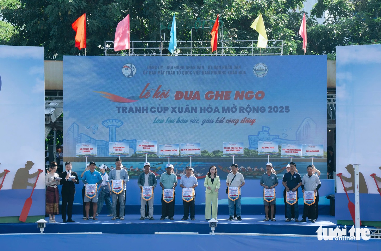 đua ghe - Ảnh 5.