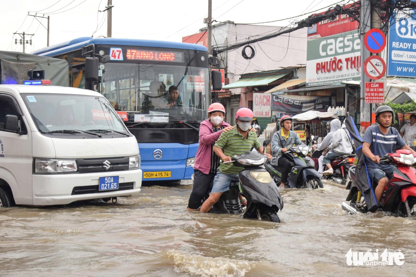 triều cường - Ảnh 6.