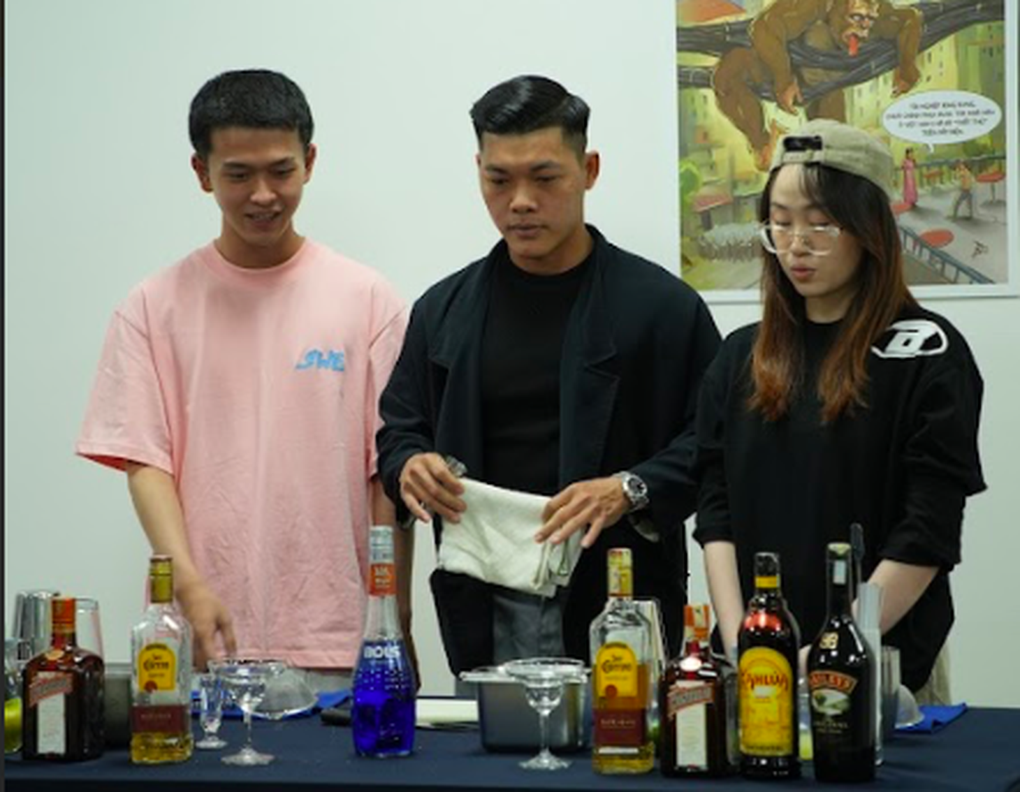 Buổi học phỏng vấn thú vị với bartender đoạt giải quốc tế Nguyễn Thanh Quang- Ảnh 5.